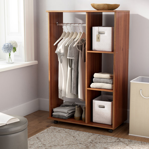Wayfair Basics Mobile Open Wardrobe & Reviews Wayfair.co.uk